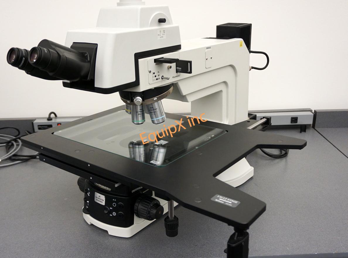 Nikon Eclipse L300ND 300mm Wafer Inspection Microscope with reflected and transmitted light
