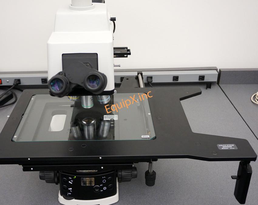 Nikon Eclipse L300ND 300mm Wafer Inspection Microscope with reflected and transmitted light
