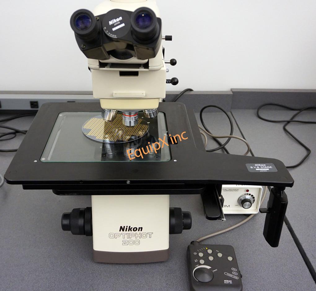 Nikon Optiphot 200 Inspection Microscope with reflected and transmitted light