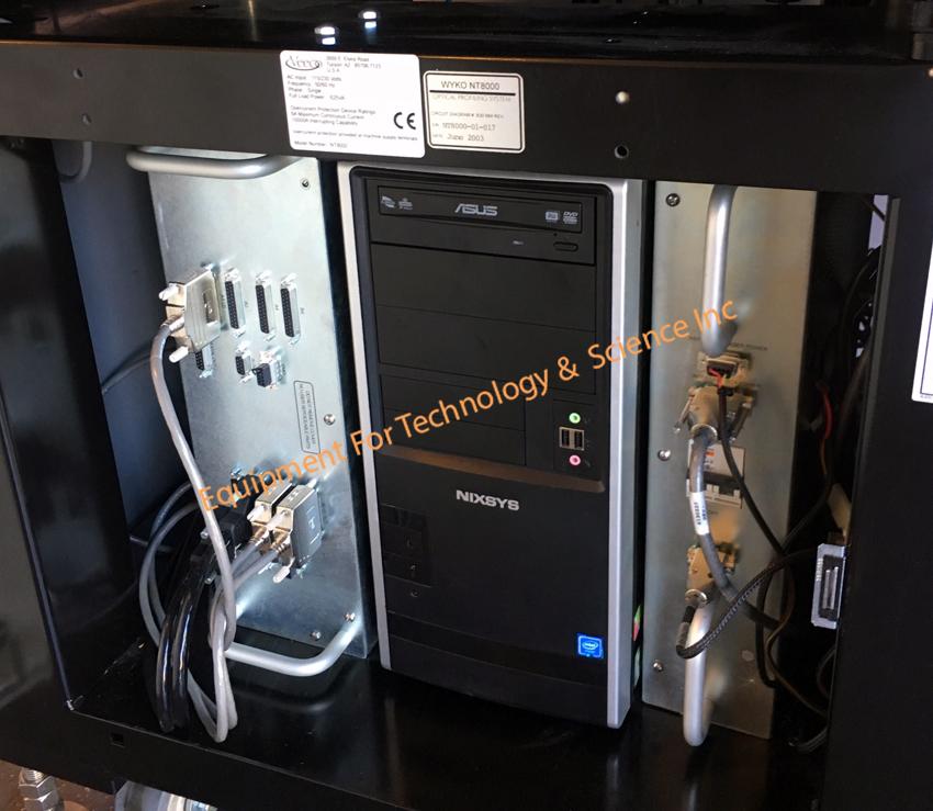 Veeco NT8000 3D surface optical profiler