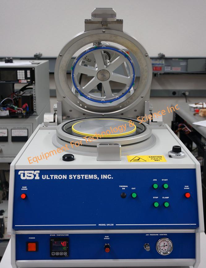 Ultron UH130 wafer expander (2016) with pneumatic ram and motorized circular cutter for up to 150mm wafers